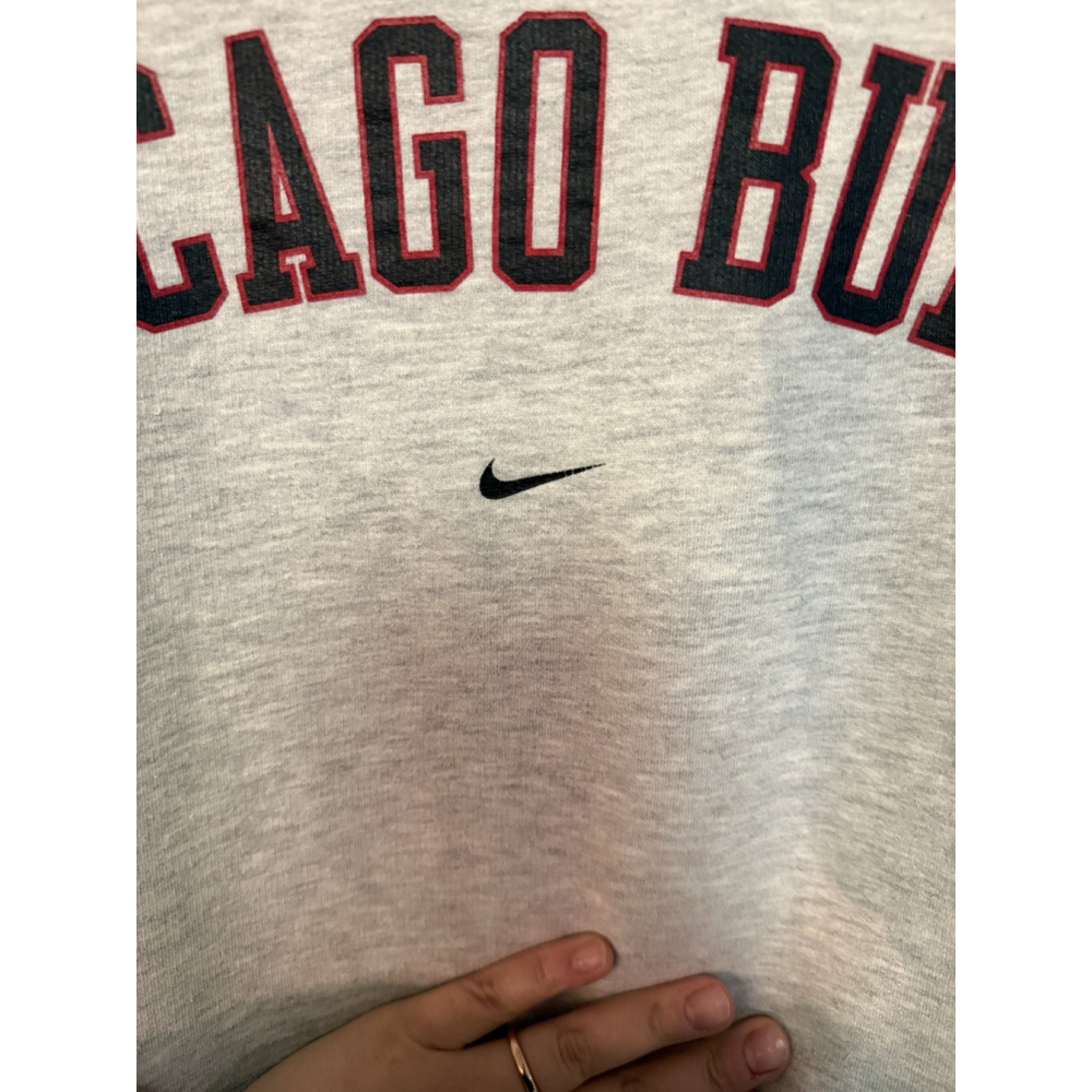 Nike Chicago Bulls Vintage Crewneck Sweatshirt XXL Gray Last Dance 1998 Pippen - Picture 7 of 10